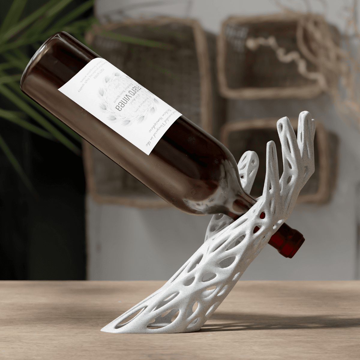Voronoi Wine Holder